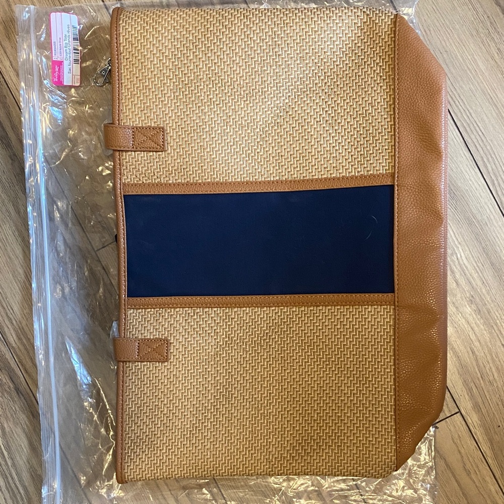 Thirty-One Tan and Black Laptop Bag